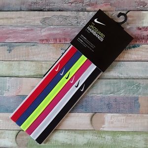 Nike Accessories - 6 Pack NIKE Jacquard Hairbands Nike Accessories - 6 Pack NIKE Jacquard Hairbands